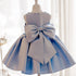 Sky Princess Blue Bows Dress - Little Palace Store